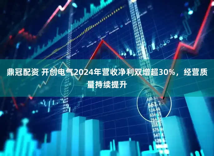 鼎冠配资 开创电气2024年营收净利双增超30%，经营质量持续提升