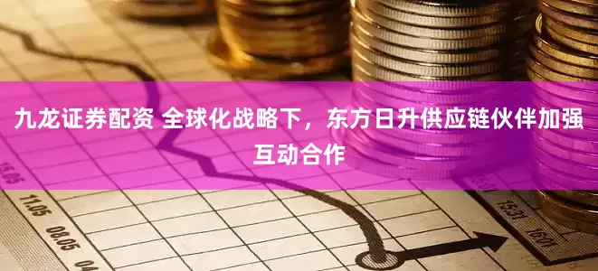 九龙证券配资 全球化战略下，东方日升供应链伙伴加强互动合作